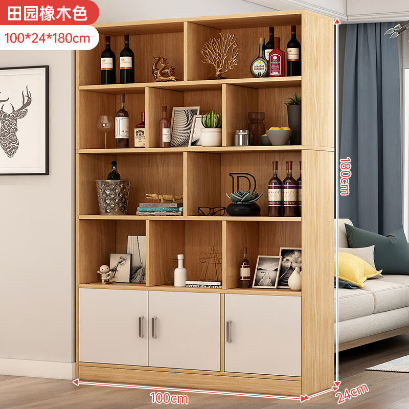 欧兰缔红酒柜展示柜客厅隔断展示架酒架茶叶家用酒柜落地柜陈列烟柜