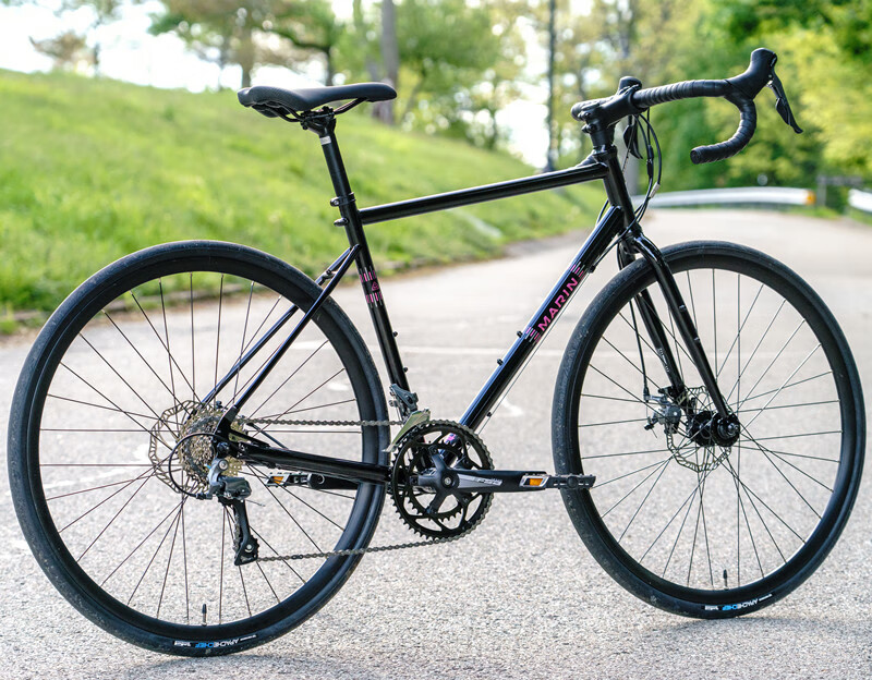 2022新款 越野公路车ni钢架长途旅行自行车多功能郊游美marin马林