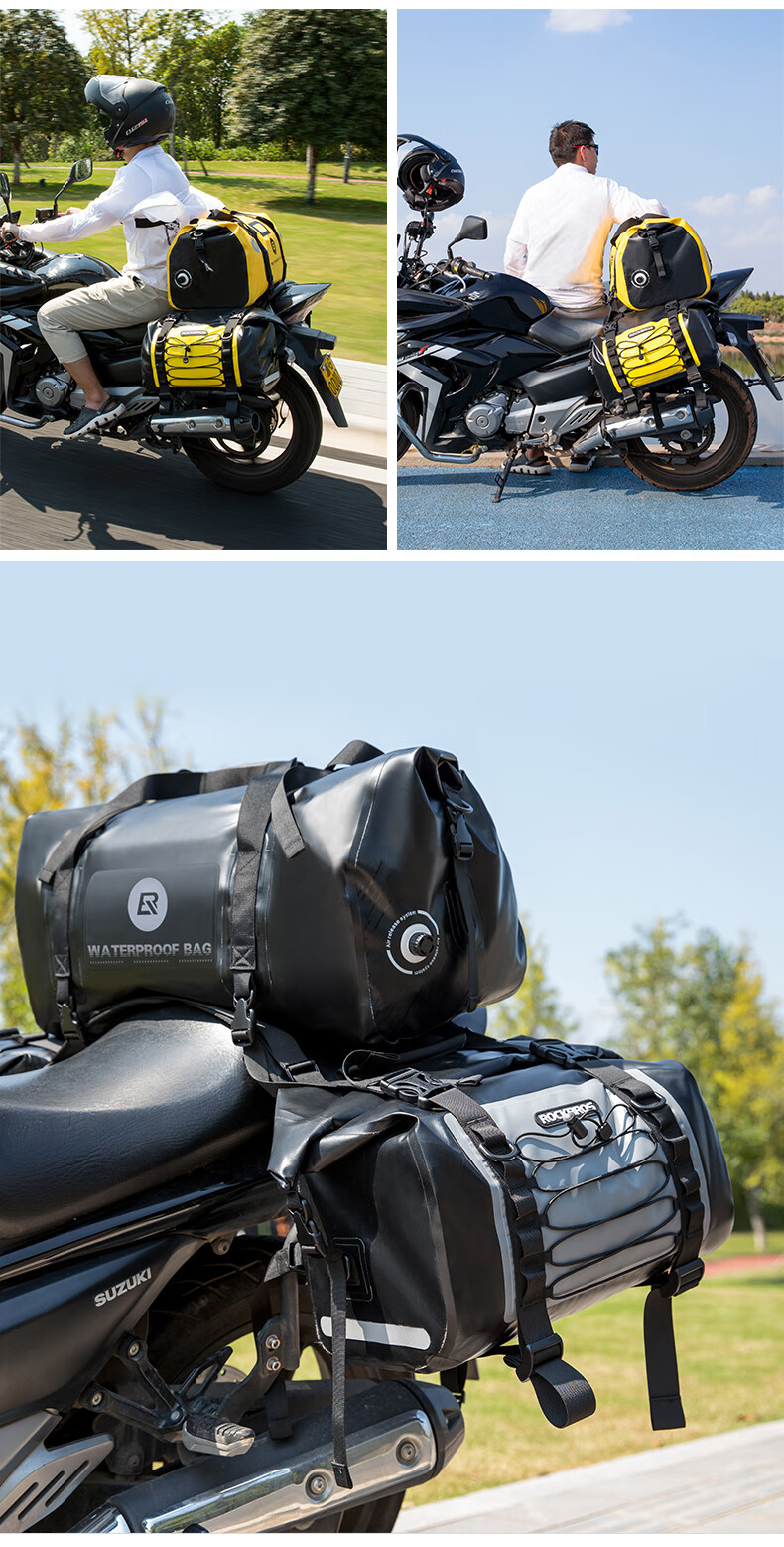 摩托车尾包车边包后座包防水行李包驮包尾包骑士包摩旅机车装备摩托车