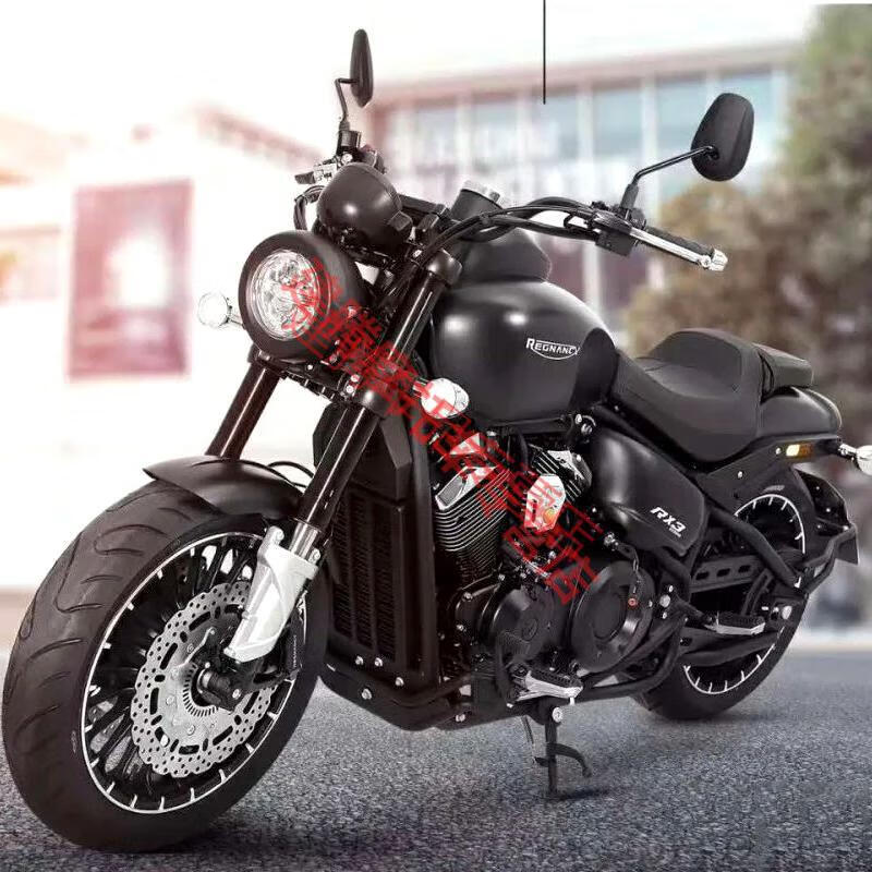 定制定制2021年雷卡迪雷克rx3复古太子摩托车巡航车250双缸v缸电喷