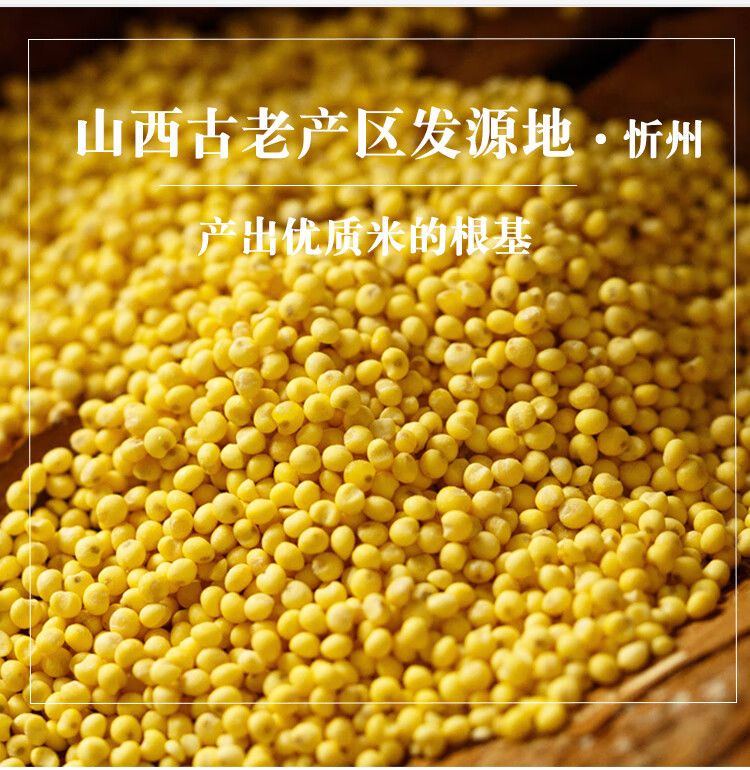 山西大黄米新米农家自种黏黄米粘大黄米糯大黄米汤圆包粽子大黄米