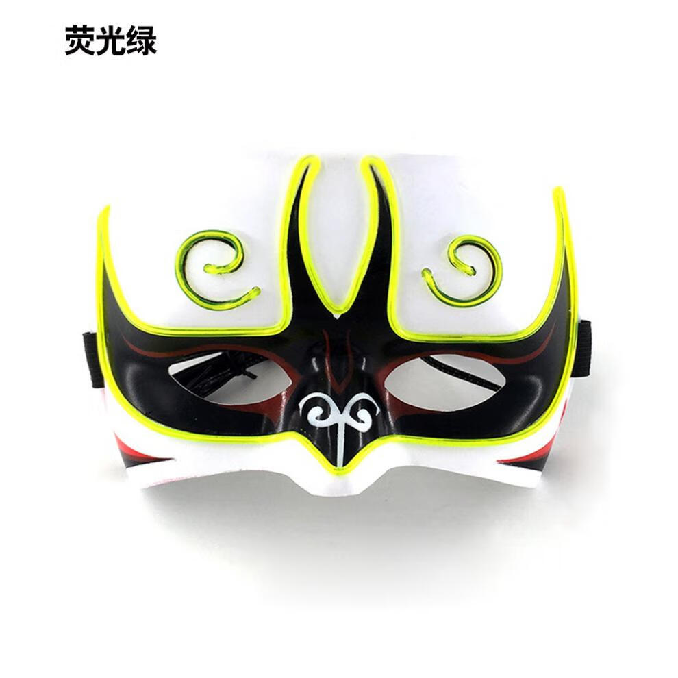 定制罗夏面具纳米核心半截帅气v字镇魂望者游戏鬼步街舞动漫周边 罗夏