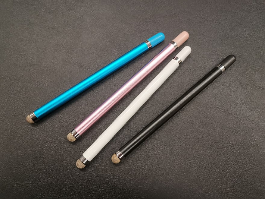 触屏笔手机平板安卓适用绘画写字细头电容手写笔oppo华为小米mdng双头