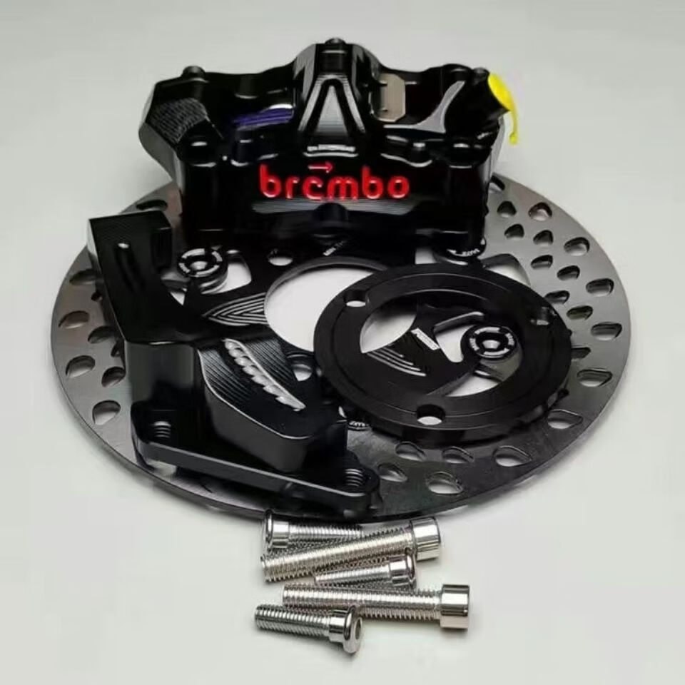 佛兰多祖国版gp4大辐射卡钳 猴子法斯特前减震碟刹套装 红色 法斯特前