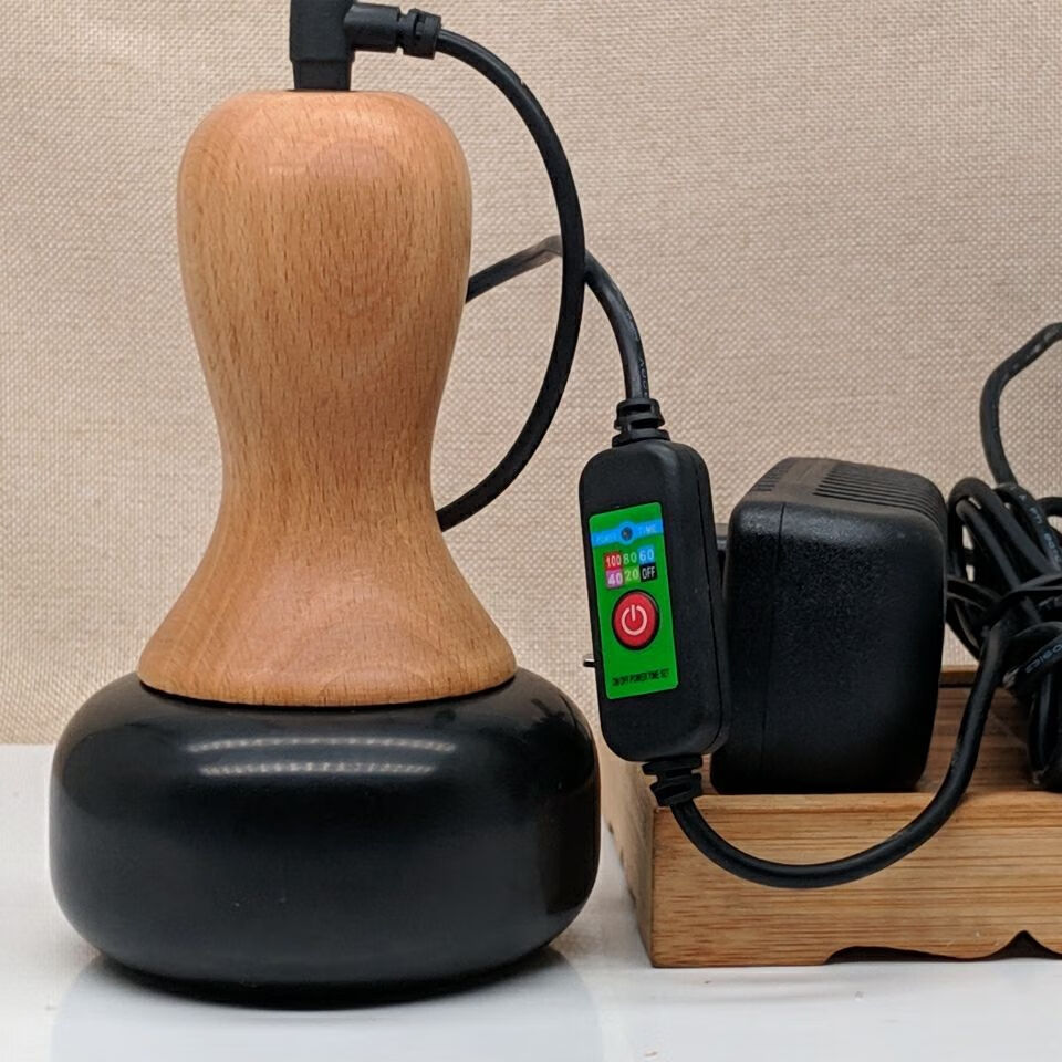 砭石温灸仪黑砭石温灸仪 砭石按摩仪推拿按摩 褐色【图片 价格 品牌