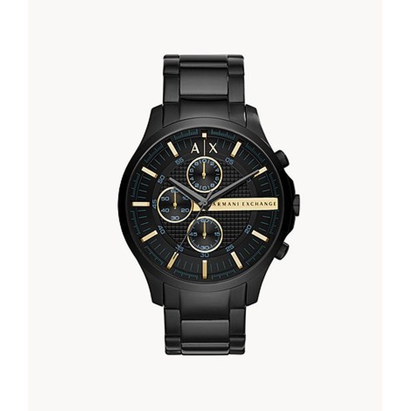 阿玛尼男手表armaniexchange时尚运动腕表钢带黑武士腕表礼物送男友ax