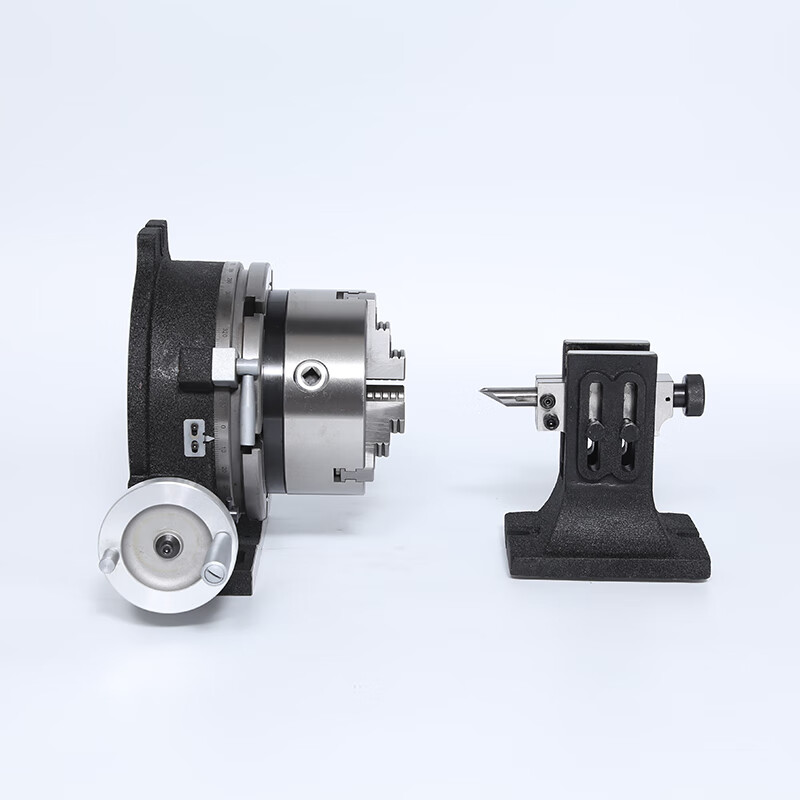 立卧两用分度盘 分度头小型简易铣床回转工作台快速分度盘 旋转台 hv