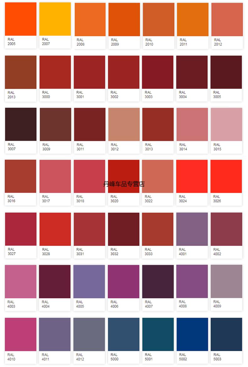 漆先生劳尔花粉色涂鸦ral3017玫瑰色ral3018草莓红ral3020交通红桶装