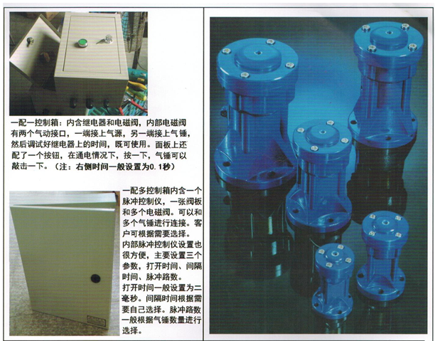 定制空气锤 气动敲击锤 冲击锤 振动器破拱器zh/zc/ah/sk40 60 80 zh