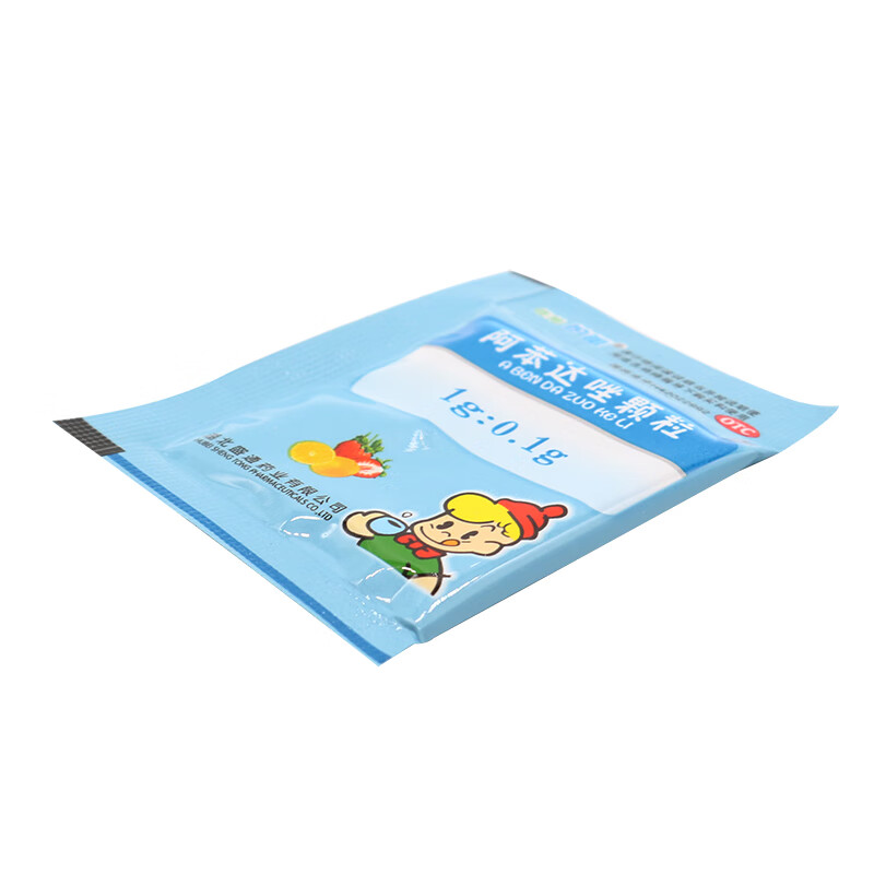 住邦护蕾阿苯达唑颗粒小儿童打虫药蛔虫饶虫驱虫药磨牙腹痛成年人 【1