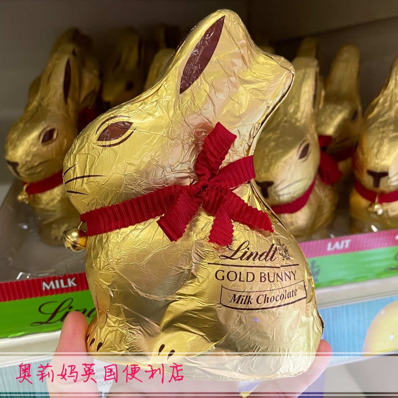 节兔子独立包装10g*5个 100g*1 瑞士莲 chocolate egg复活节巧克力蛋