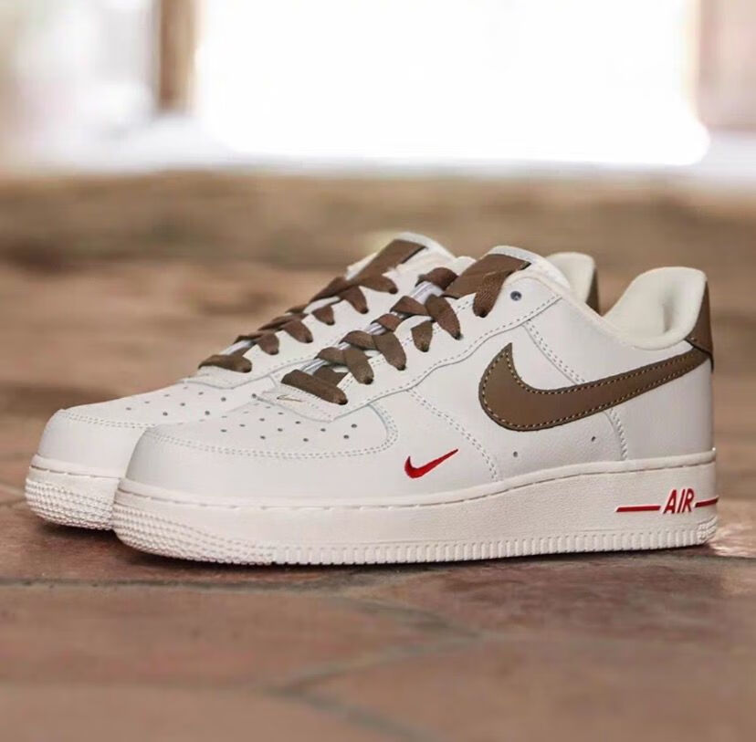 【官方甄选】纯原高品质纯原高品质1 low premium奶咖色af1空军一号