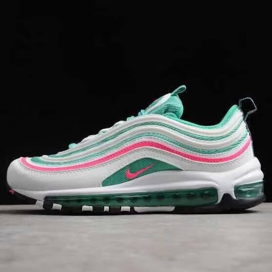 airmax97上海限定万花筒圣水笑脸气垫跑步鞋男女运动鞋airmax97纯白36