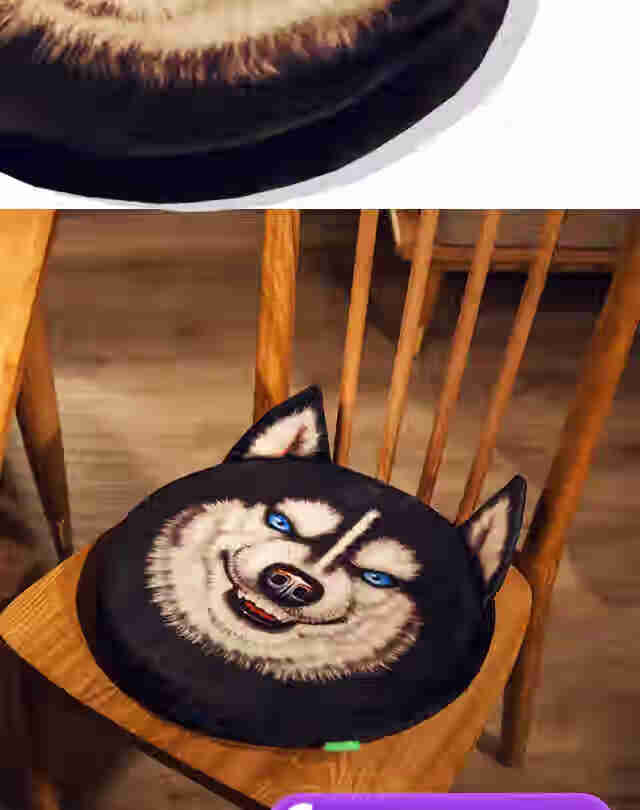 达克鸭夏季记忆棉坐垫地上椅子椅垫办公室久坐座垫学生透气凳子家不屑