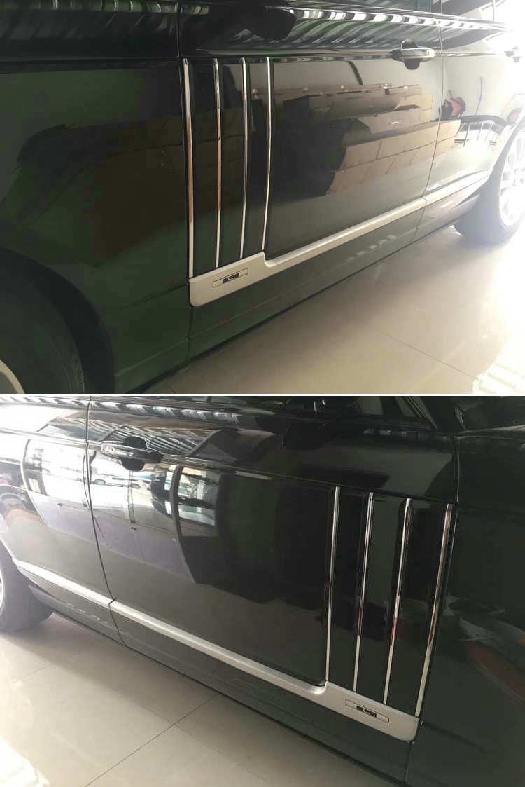 适用于路虎揽胜行政版鲨鱼鳍1321行政鲨鱼腮鳃网前后杠车门尾门饰条亮