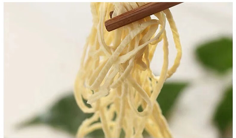 油视界推荐 云南石屏豆皮丝豆腐皮切丝干货油豆皮丝千层豆腐丝可炒菜