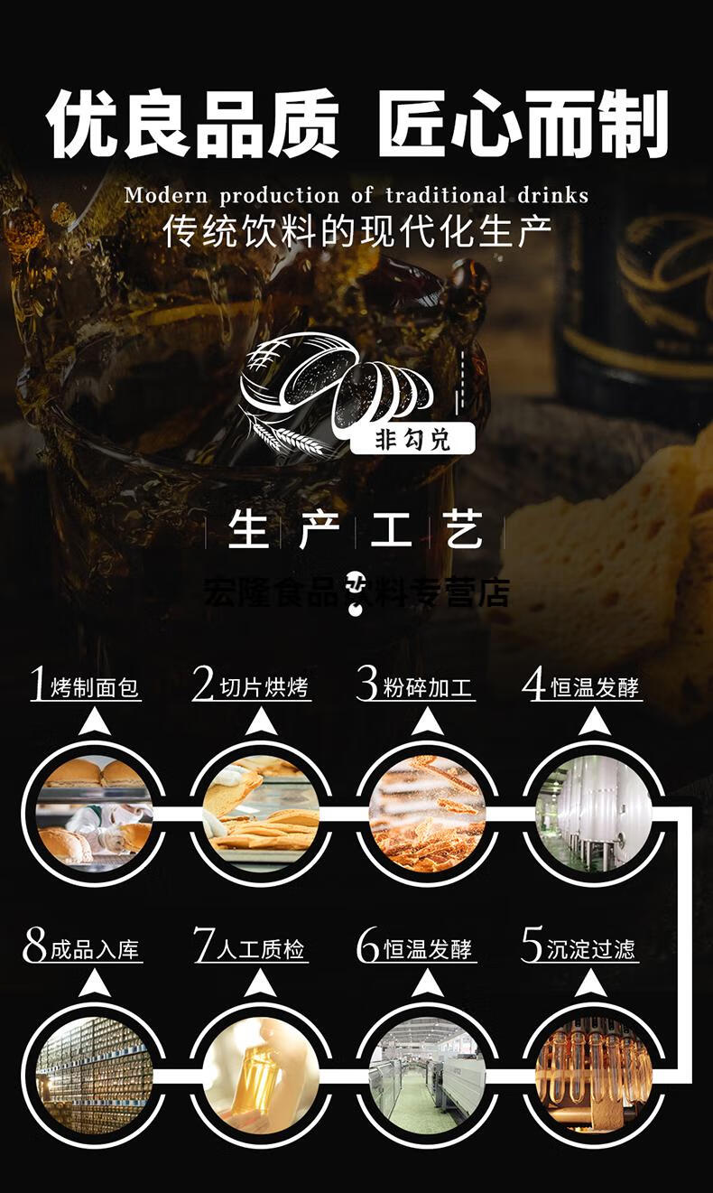 秋林格瓦斯饮料面包黑麦芽发酵饮料350ml12瓶 350ml×6瓶【体验装】