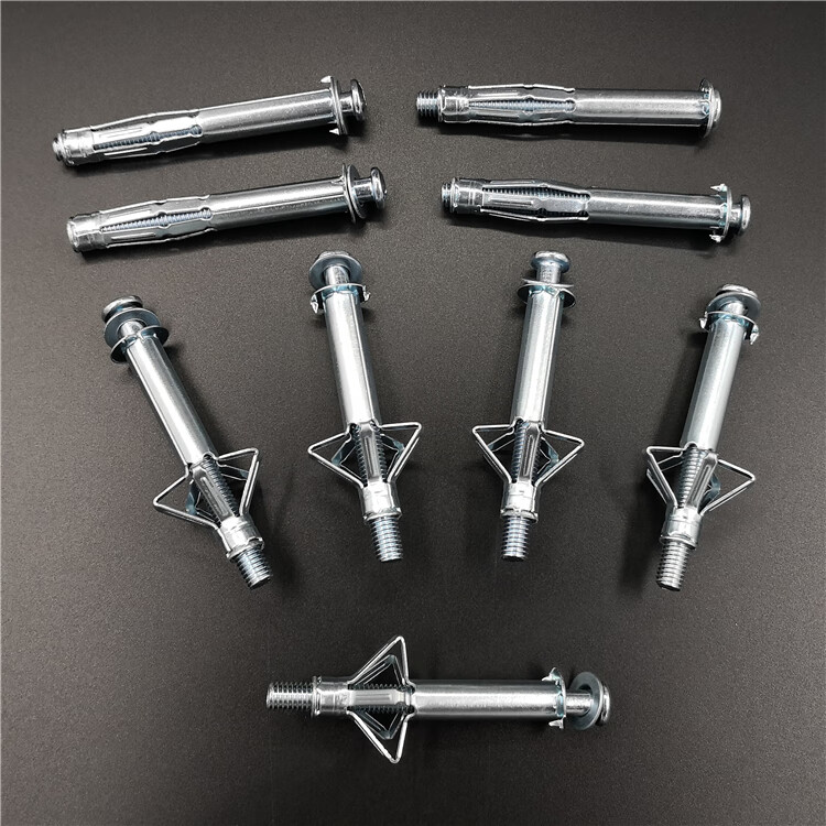 铁飞机膨胀螺丝栓石膏板膨胀管锚栓空心砖墙胀塞半自动拉铆枪