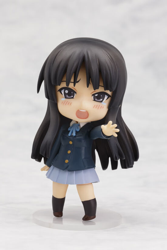 gsc粘土人轻音少女中野梓104#秋山澪#82q版可换脸手办模型 中野梓104