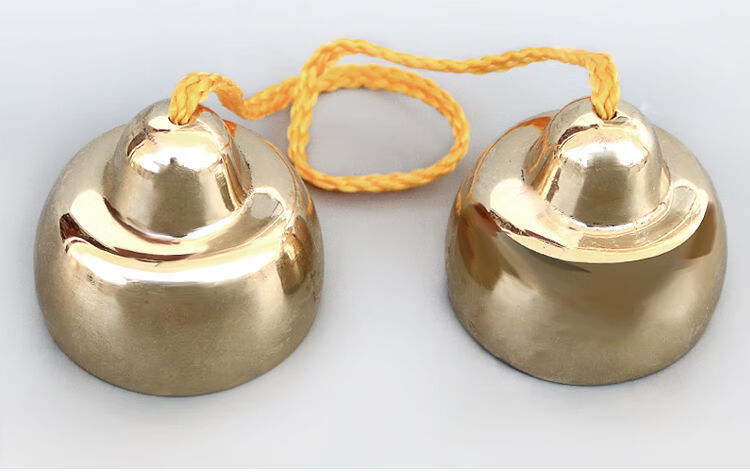 碰钟铜铃响铜大中小号碰铃乐器专用甩子剧团乐队撞铃名族打击乐器专业