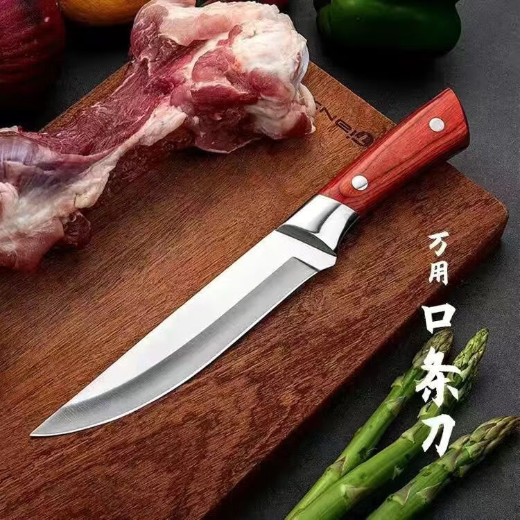 刀进口屠宰专用刀杀猪分割尖刀剃骨切肉锋利超快刀具结盟者德国钢材