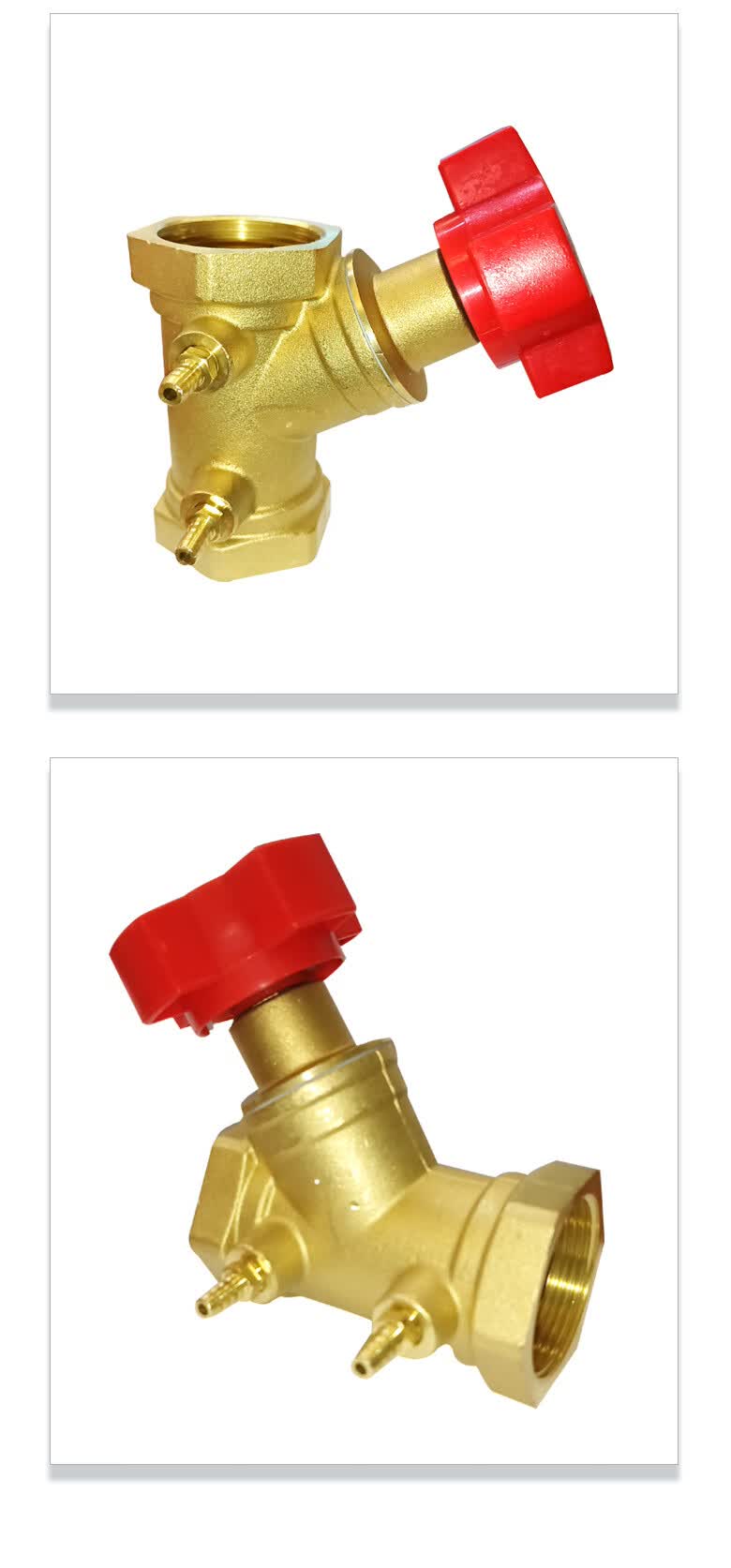 丝扣黄铜静态平衡阀 流量调节阀水位控制阀单向平衡流量控制阀 25(含