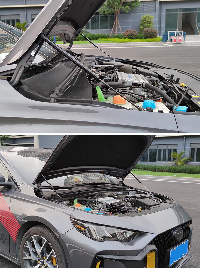 炫咔仕 21款广汽传祺影豹改装引擎盖液压杆发动机盖支撑杆影豹专用