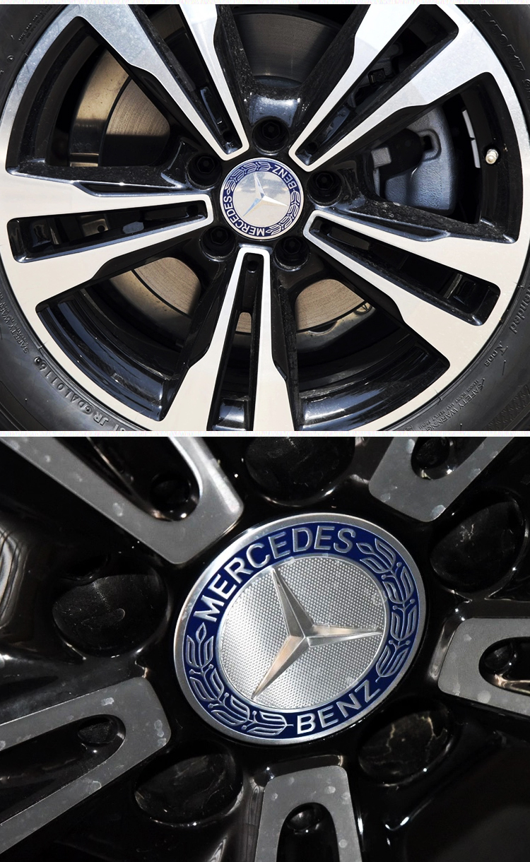 适配奔驰轮毂盖cesglkglcacls bclamg苹果树轮胎标 劳伦斯轮毂盖 1个