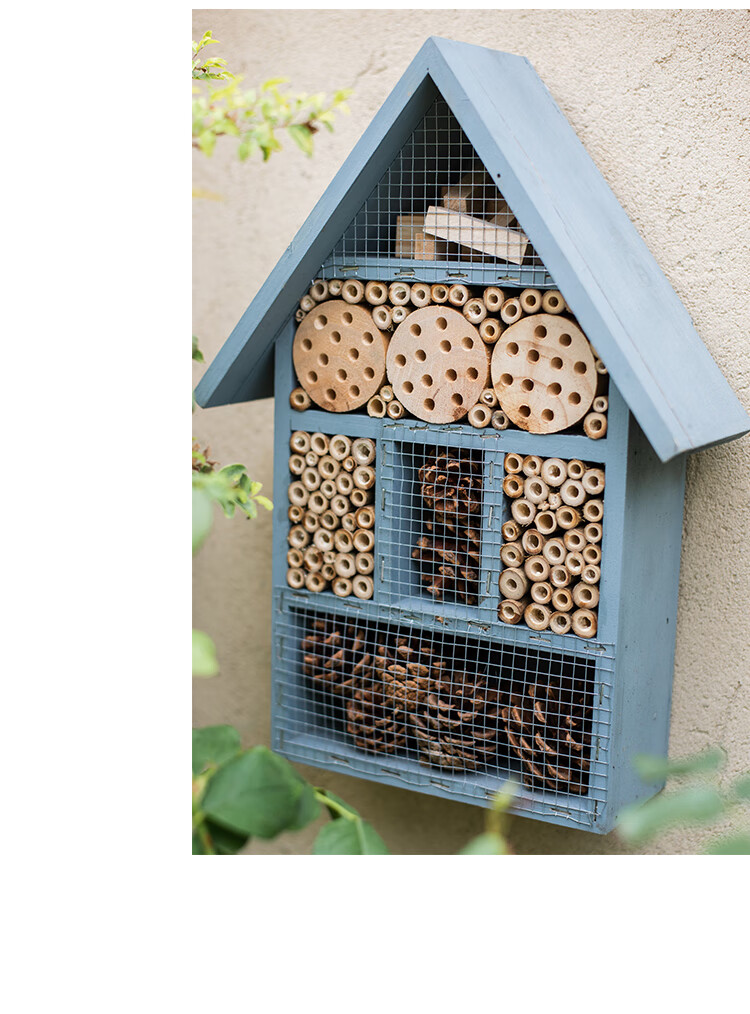 掬涵益昆虫屋庭院花园户外摆件果蔬保护自动除虫科普生态观察民宿装饰