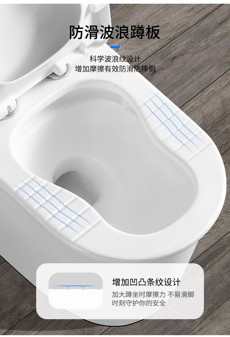 toto蹲坐两用马桶坐便器变蹲两用蹲坐一体家用卫生间厕所防臭双用众恩