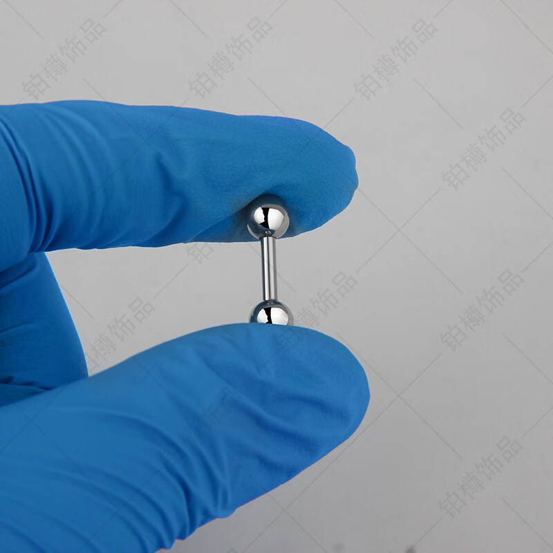 阴环男 冠状沟环钛钢性阴钉直杆系带钉系带环大球乳环乳钉pa环性穿刺