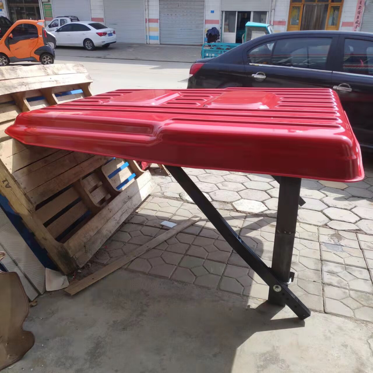 拖拉机带支架遮阳棚顶棚雨棚适配时风福田雷沃迪尔东方红配件大中小拖