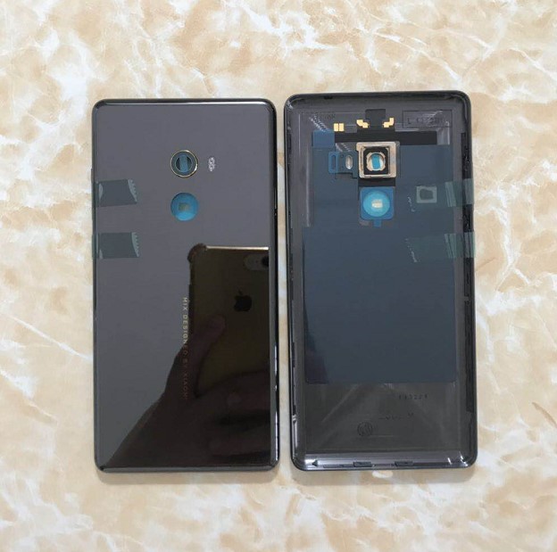 小米mix1代陶瓷后盖银色字体