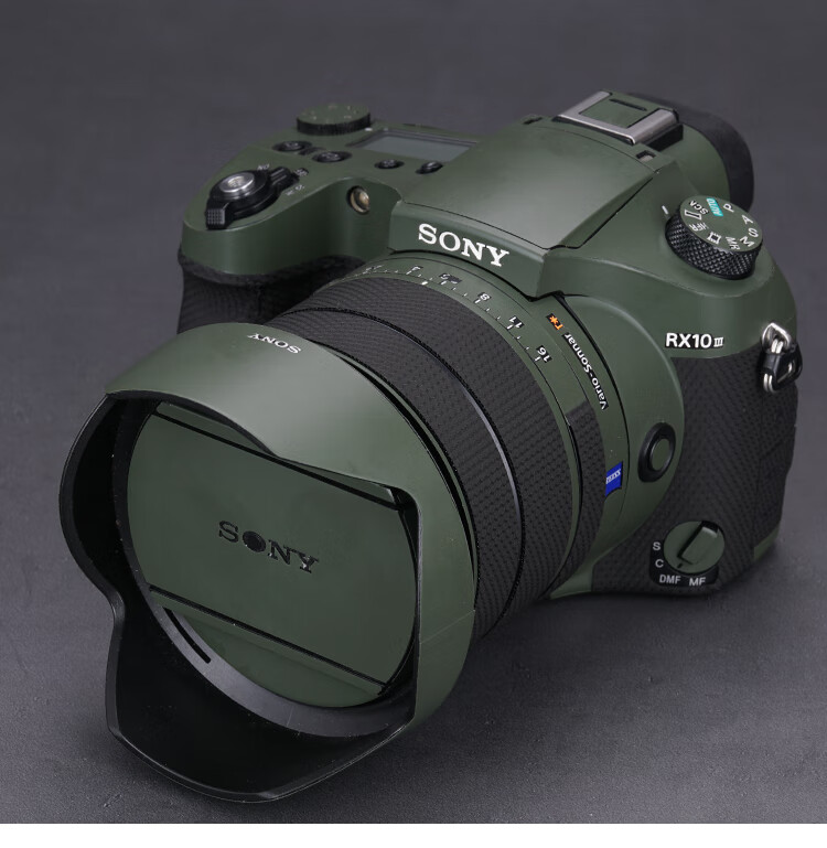 mogdey 适用于索尼黑卡rx10m3机身保护贴膜贴纸sony rx10肥卡三代贴皮
