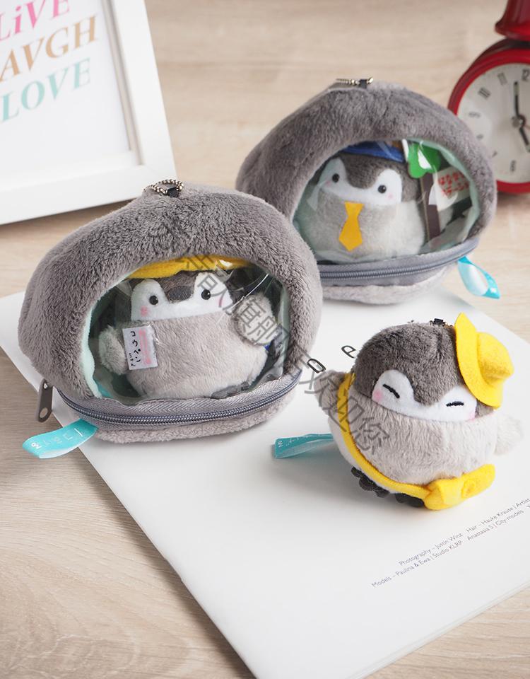 苏诗歆2022年创意日系小企鹅书包挂件公仔ins网红钥匙扣玩偶毛绒情侣