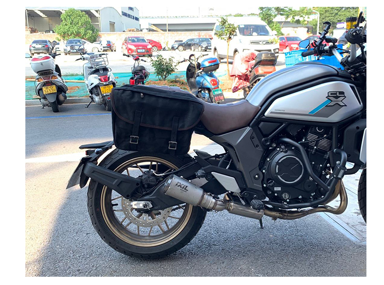 2122年新春风700clx改装件边包复古摩旅包楚留香250防水快拆骑士包