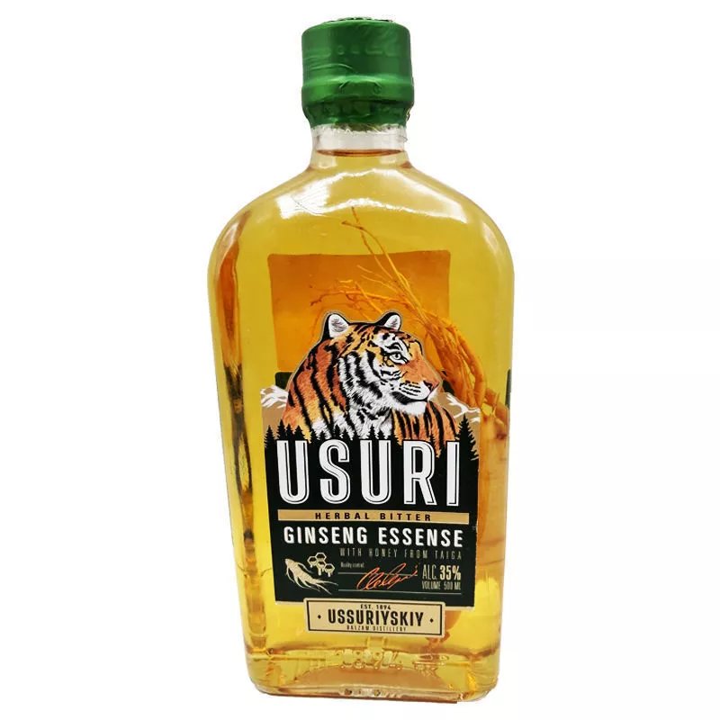 老虎酒 俄罗斯小老虎酒 俄罗斯原装00进口小虎头牌酒500ml小鹿茸