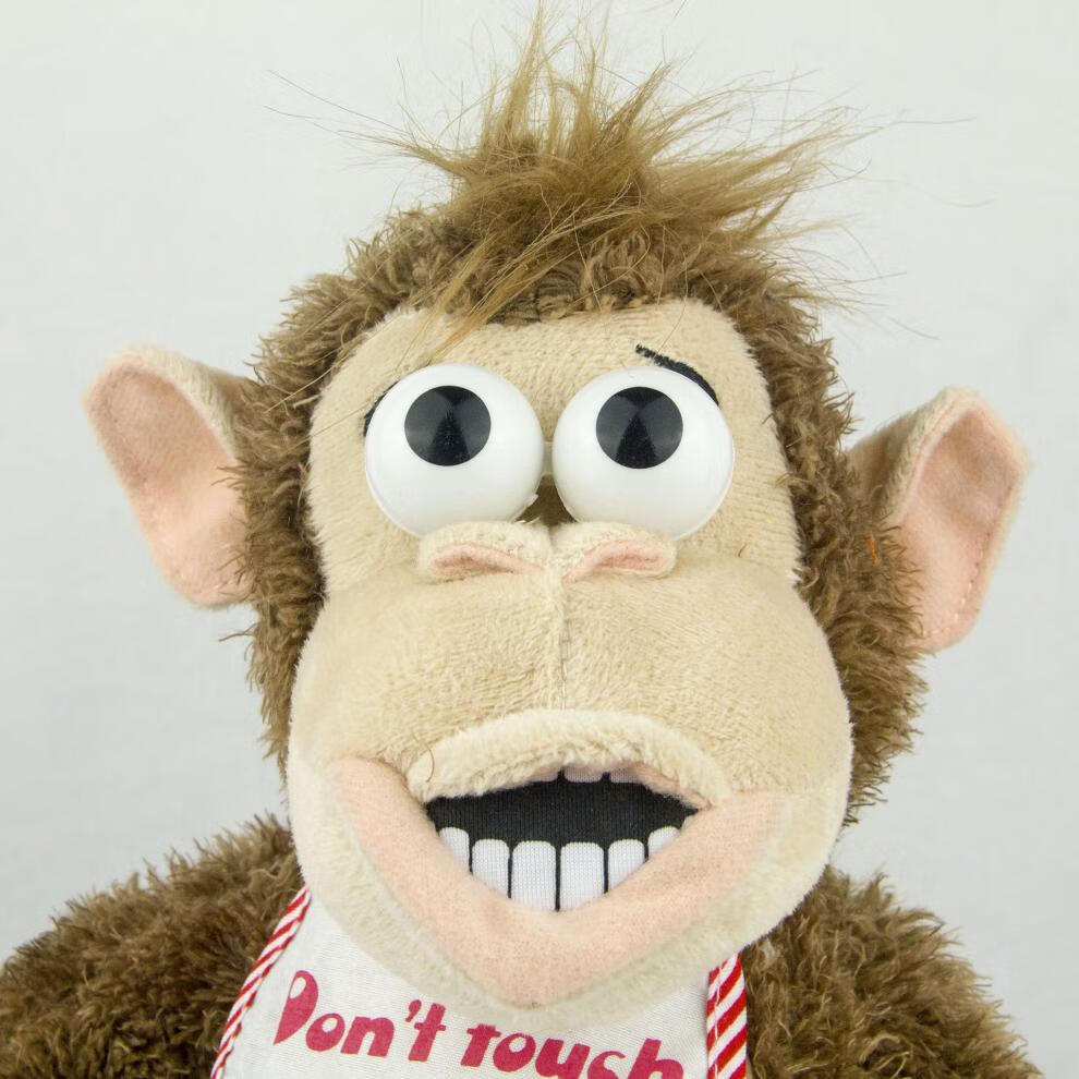 要吃香蕉磁控猴抖音搞笑玩具社会人玩具 黑猩猩 电池螺丝刀 充电版