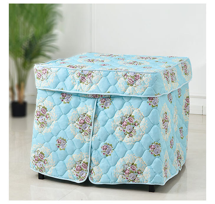 新款烤火罩加厚电烤炉罩子烤火桌布罩正方形电暖炉桌套罩棉布桌罩花开