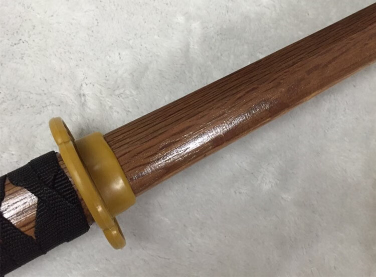适用于居合道日本木刀剑道击打练习玩具耐打洞爷湖木剑cos 未开刃