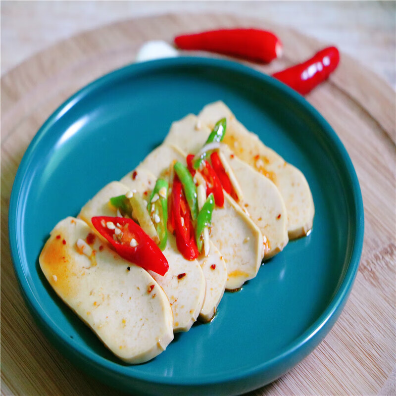 福建泉州安溪官桥豆干又香又q仁峰盐露豆腐干闽南特产 真空独立包装20