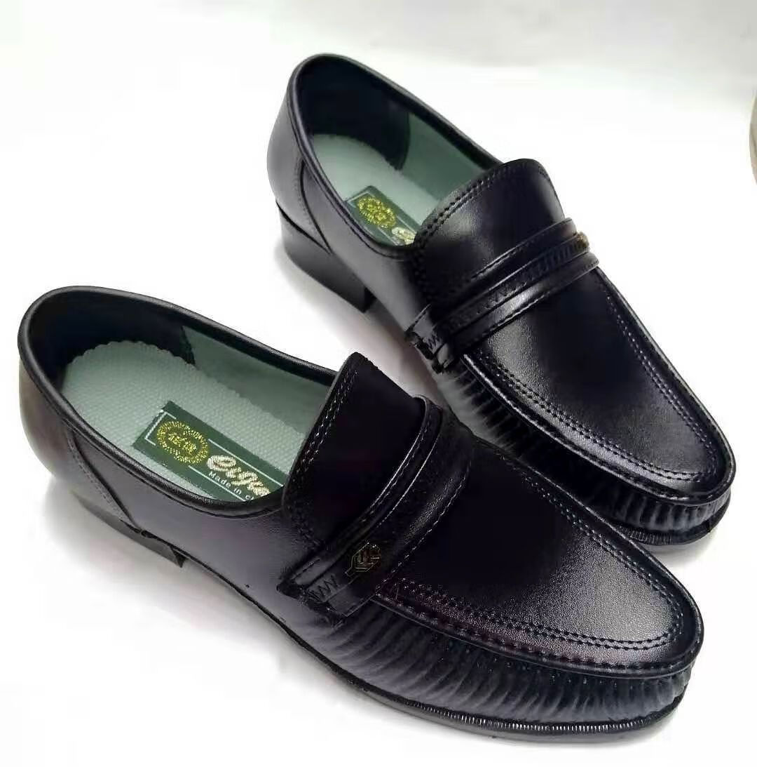 新年冲量京选日本健康鞋皮鞋磁健男士舒适健康鞋超软底透气保健皮鞋