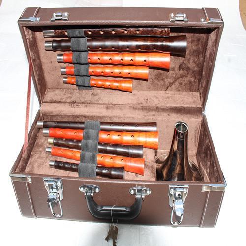 唢呐箱10套装唢呐箱子结实耐用唢呐包唢呐盒子铝合金箱子10套装 10支