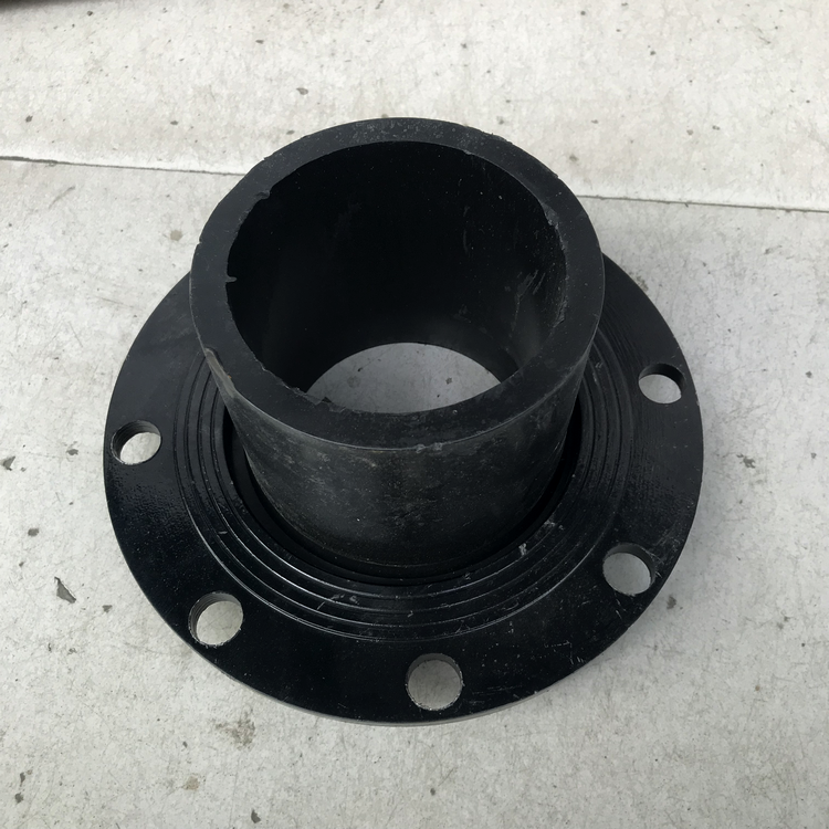 pe对接法兰盘110整套 法兰头橡胶垫63/75/90/125/160/200/315铁片sn69