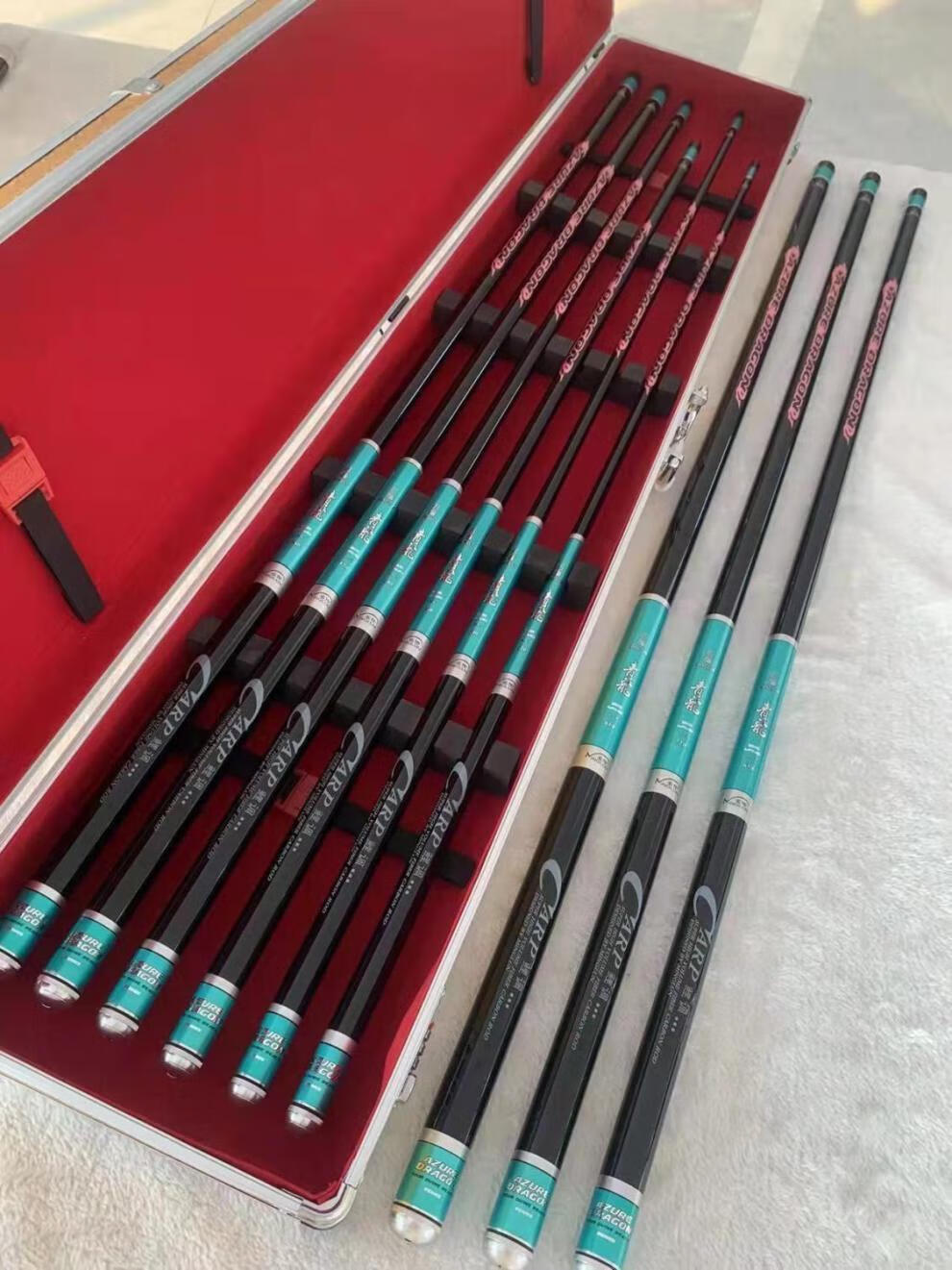 明伦渔具官方名伦青龙鱼竿超轻超硬19调黑坑日本高碳鲫鲤竞技竿十大