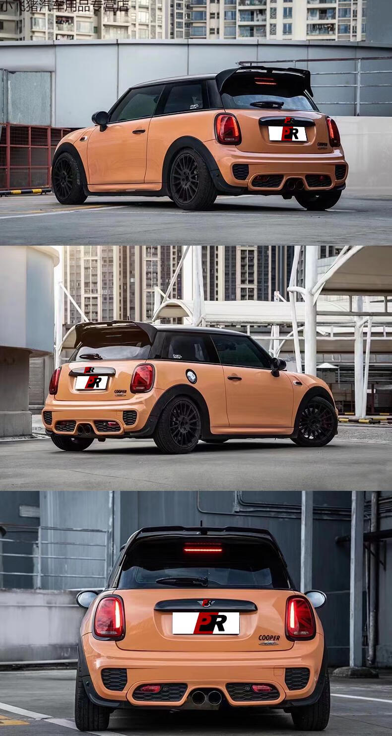 适用于14-18款宝马mini改装jcw大包围minif55f56前杠后杠碳纤套件 ag