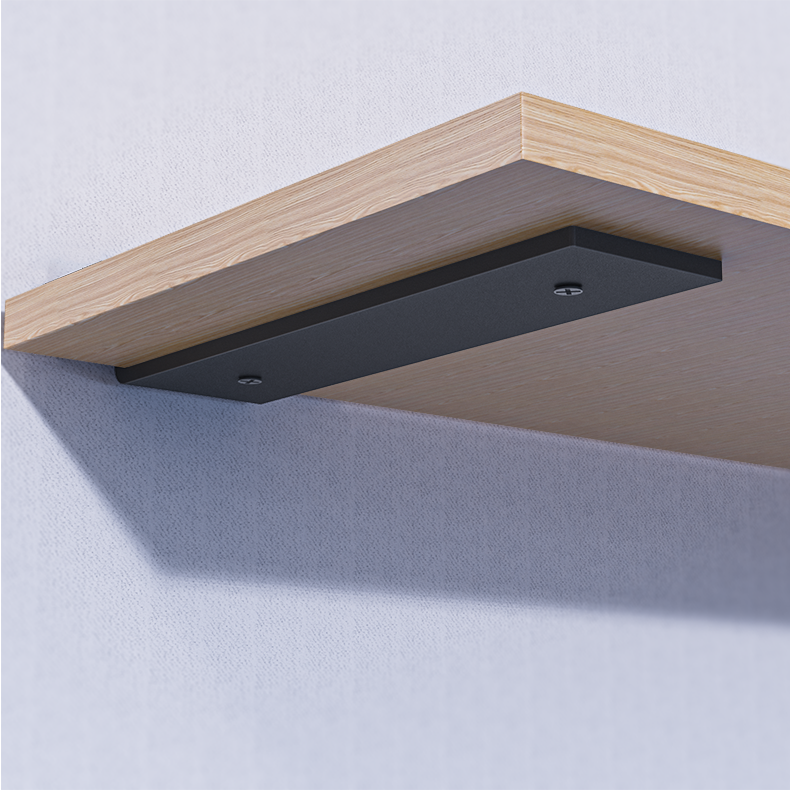 白羌笛 定制适用墙上隐形三角支架托架悬空电视柜搁板支撑架挂壁直角