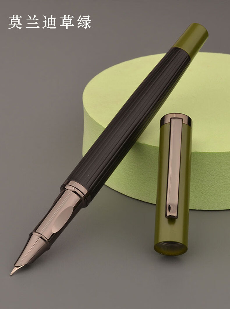 打磨美工笔弯尖弯头钢笔练字书法文艺青年个性签名签字金属铱金笔