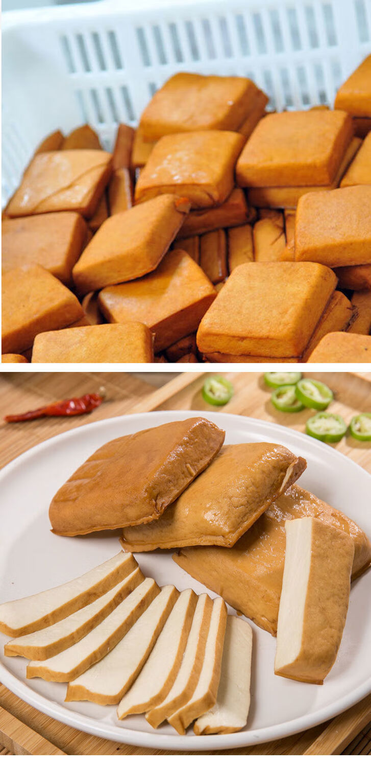 县香干 豆腐干湖南特产豆干农家特产豆制品平江武冈香干子 488克*10包