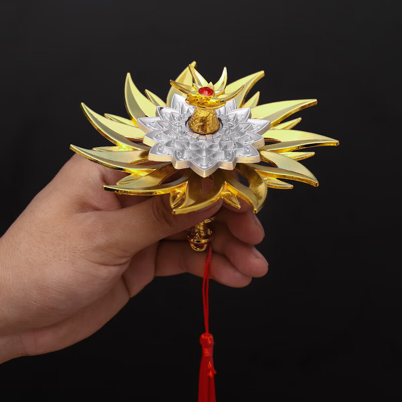 佛怒唐莲可发射旋转斗罗大陆玩具唐三暗器大号金属模型男孩礼物佛怒唐